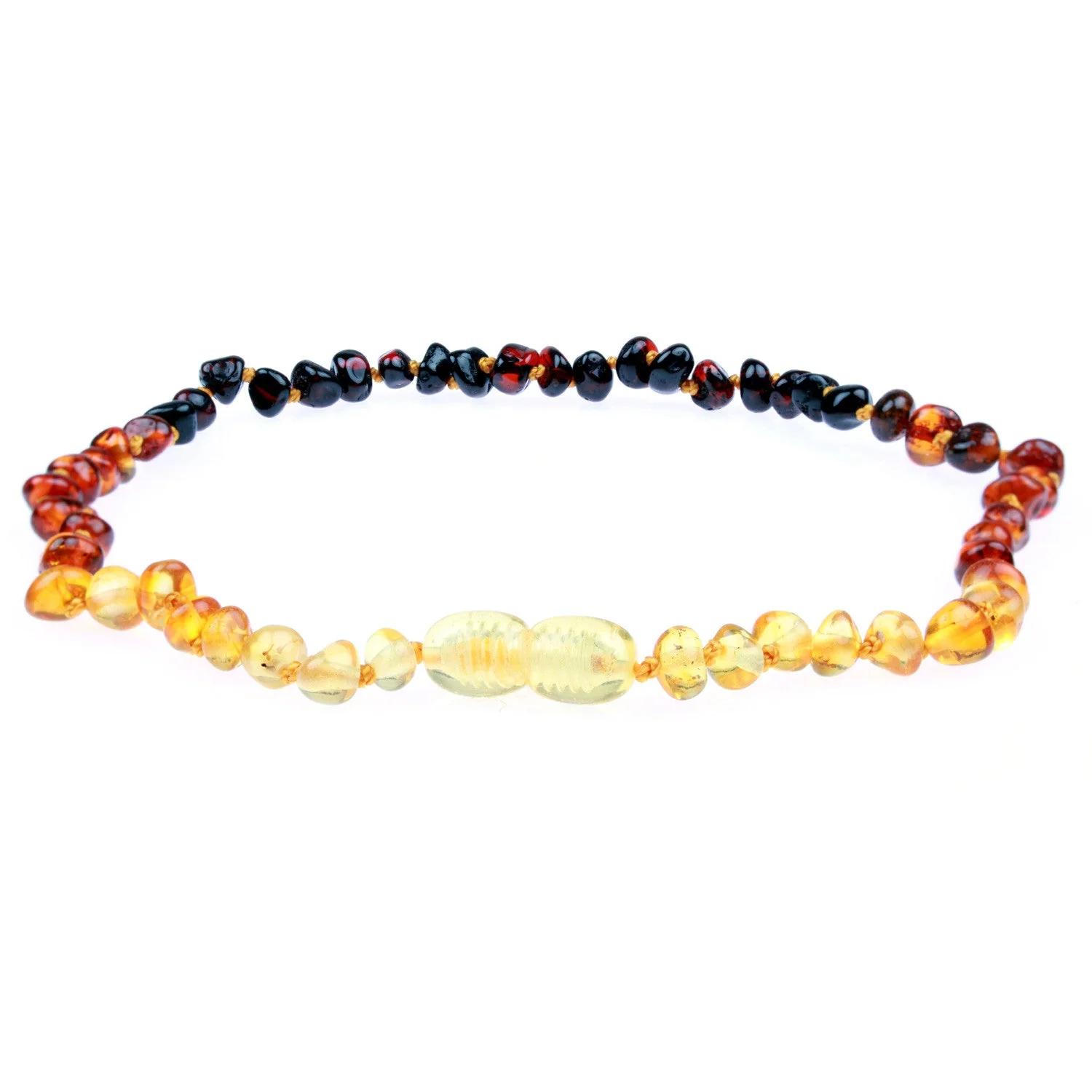 Baltic Amber Necklace - Rainbow - Adult - Image 3